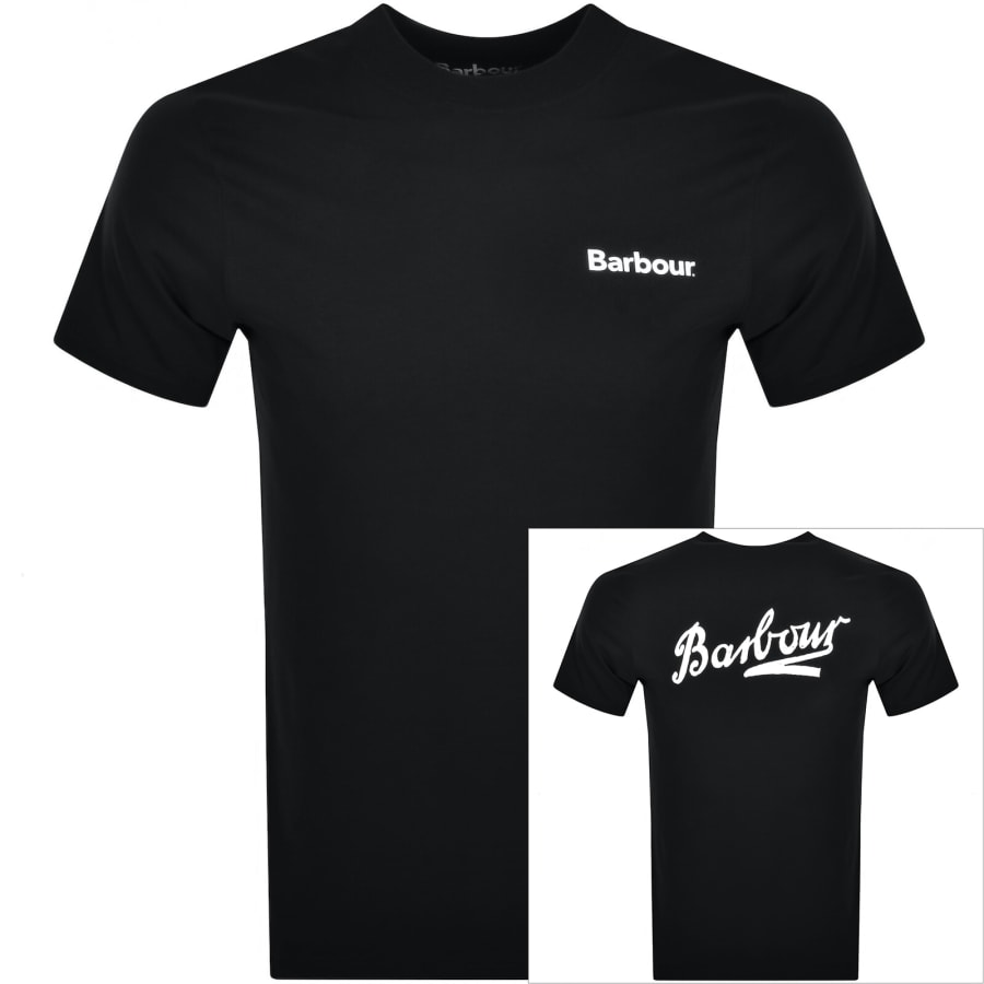 Barbour black t shirt deals